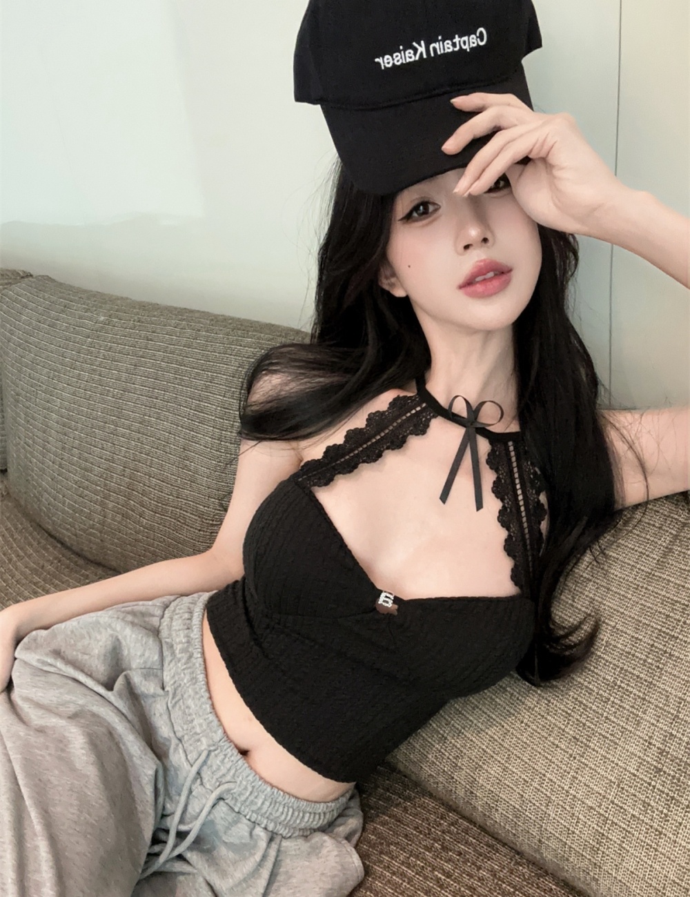 Inside the ride enticement tops splice vest for women