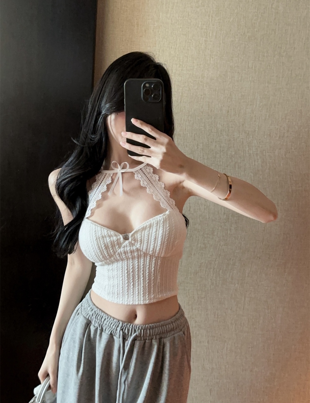 Inside the ride enticement tops splice vest for women