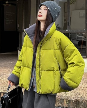 Cozy fashion soft duck down short winter down coat