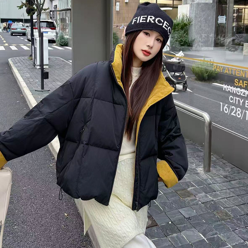 Cozy fashion soft duck down short winter down coat