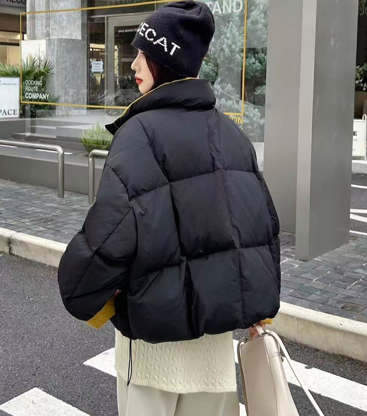 Cozy fashion soft duck down short winter down coat