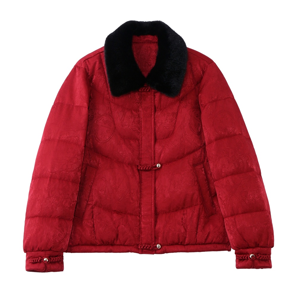 Winter down Chinese style short down coat