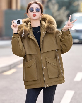 Lambs wool coat liner parka