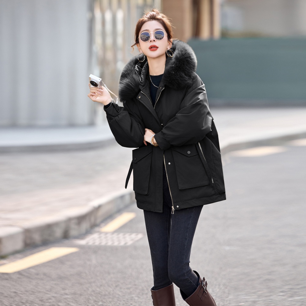 Lambs wool coat liner parka