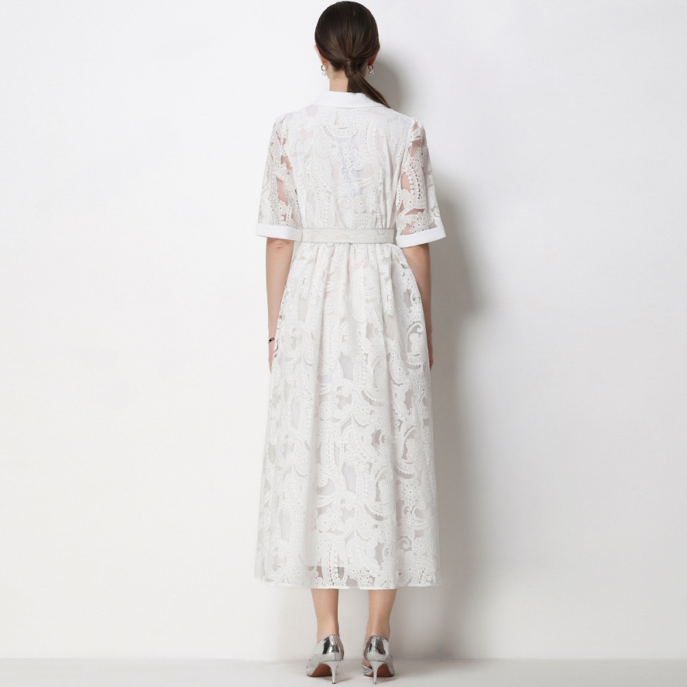 France style business suit long dress for women