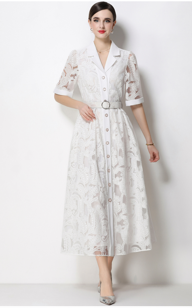 France style business suit long dress for women