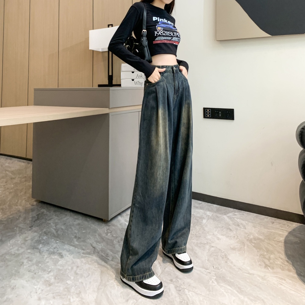 Spring all-match pants Casual jeans for women