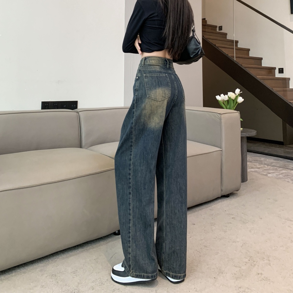 Spring all-match pants Casual jeans for women