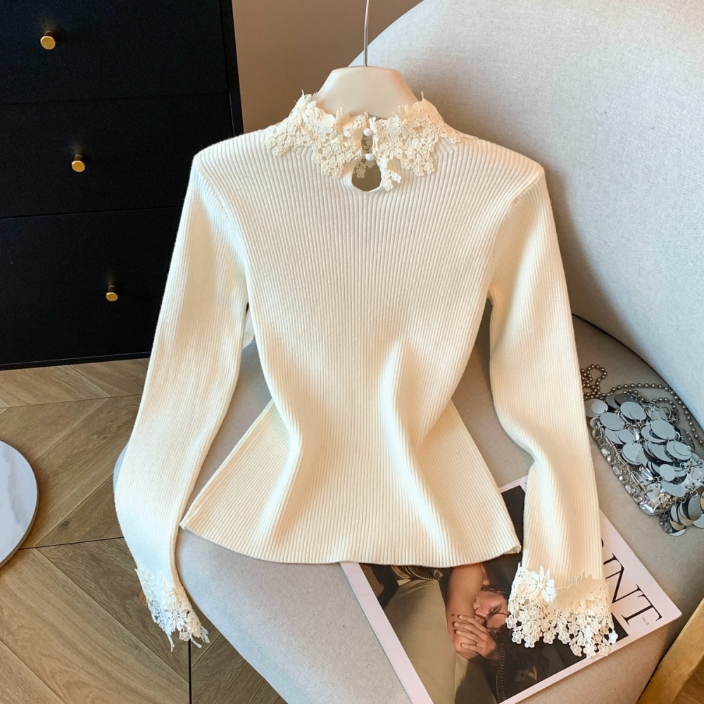 Halter knitted Western style inside the ride sweater