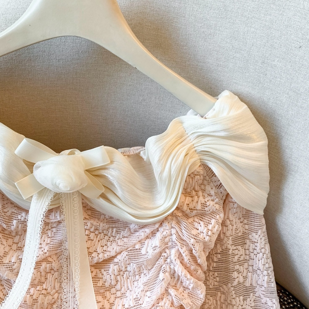 Long sleeve tops flowers bottoming shirt for women