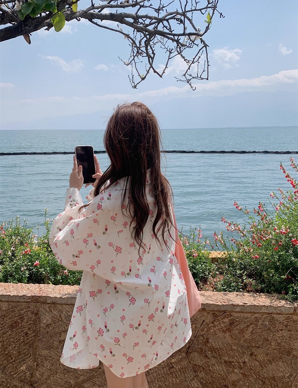 Air conditioning thin sweet tops niche sunscreen shirt