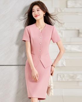 Commuting coat business suit a set for women