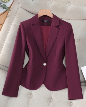 Long sleeve spring coat temperament Casual business suit