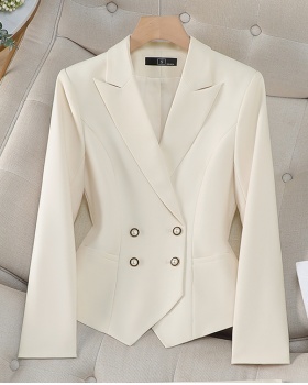 Short slim business suit fashion Korean style coat for women