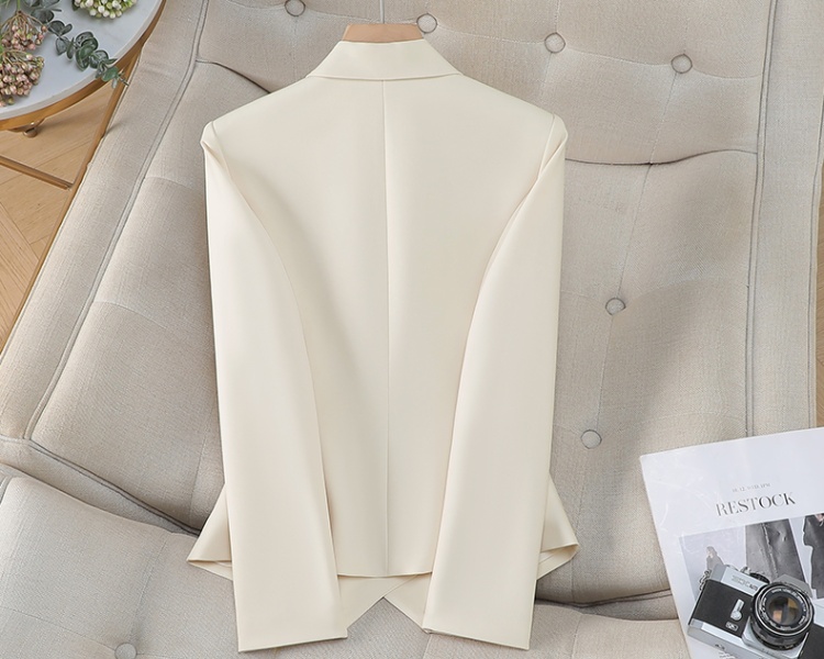 Short slim business suit fashion Korean style coat for women