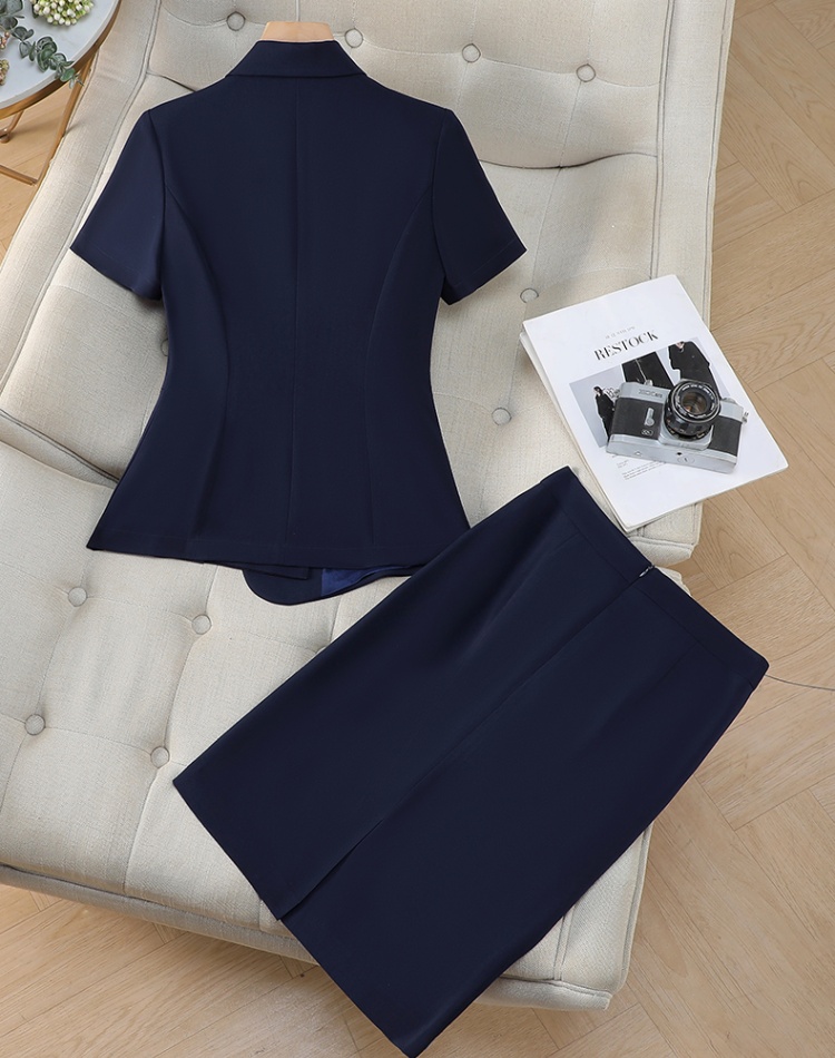 Temperament commuting coat summer business suit a set for women