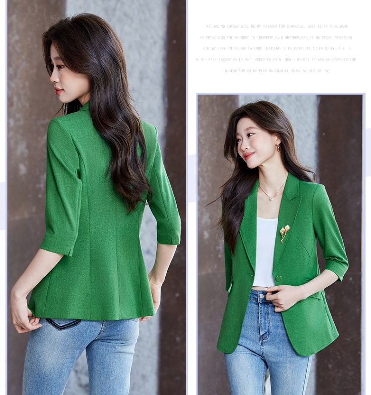 All-match spring and summer coat temperament business suit