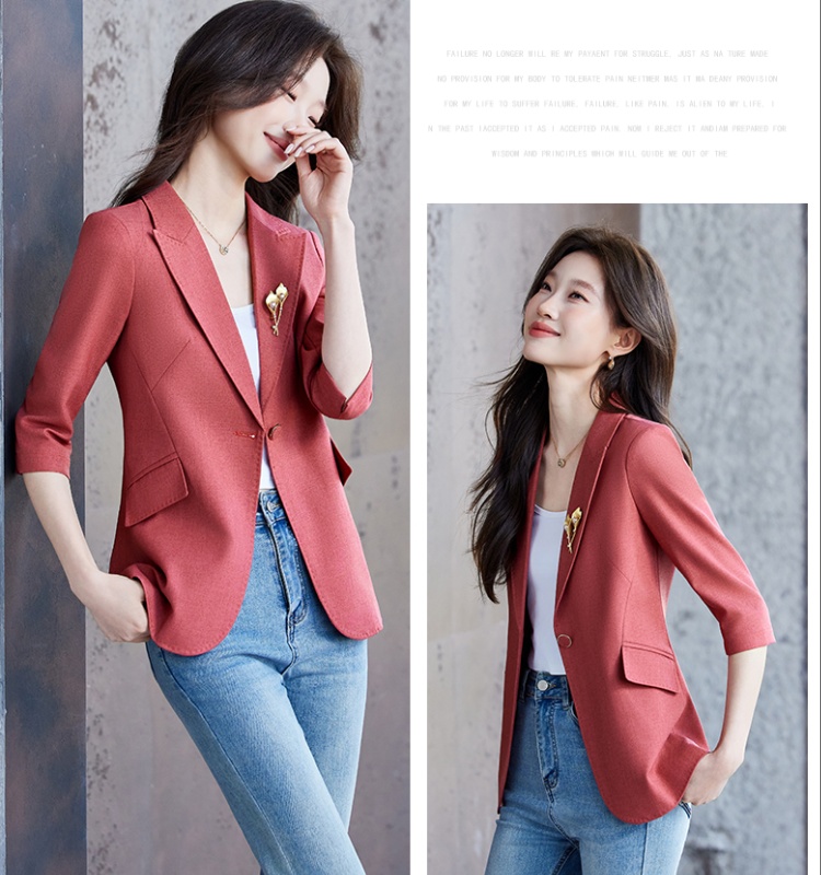 All-match spring and summer coat temperament business suit