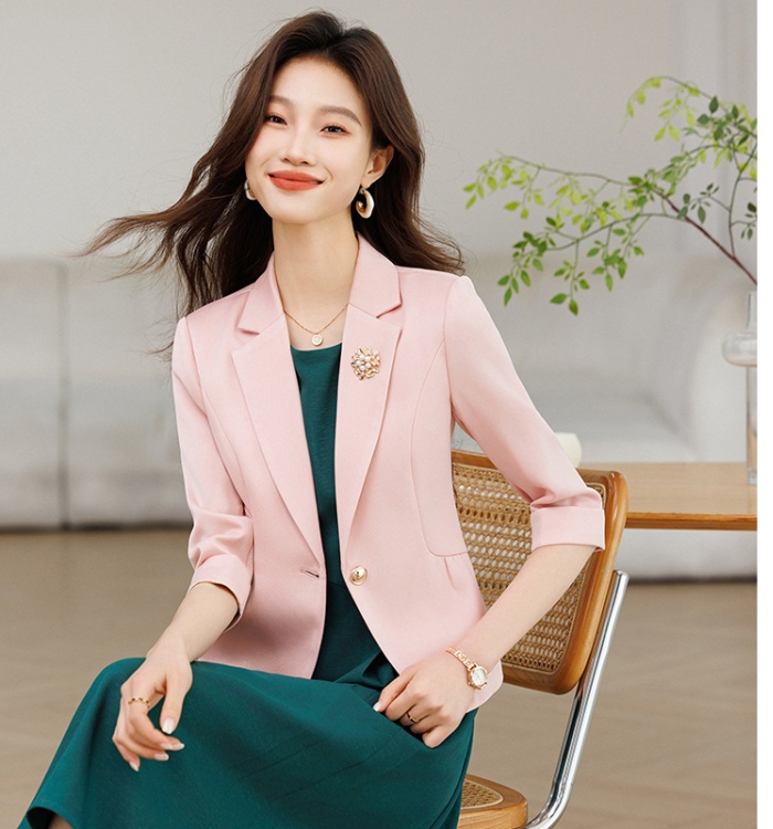 Summer business suit ladies coat for women
