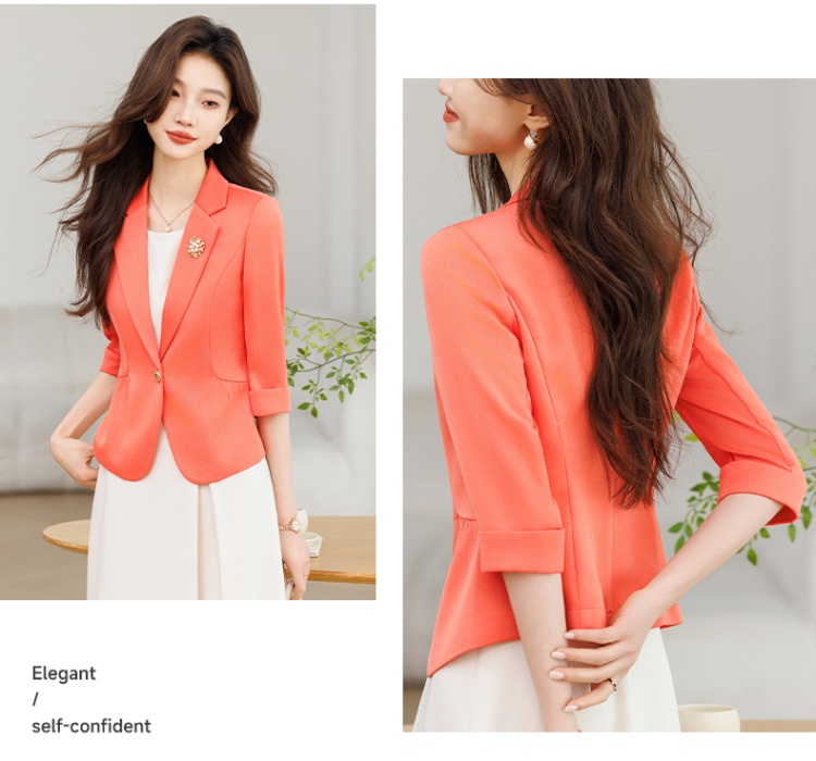 Summer business suit ladies coat for women