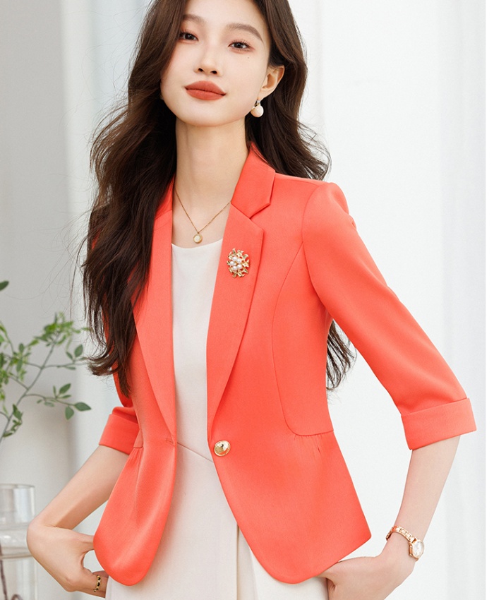 Summer business suit ladies coat for women