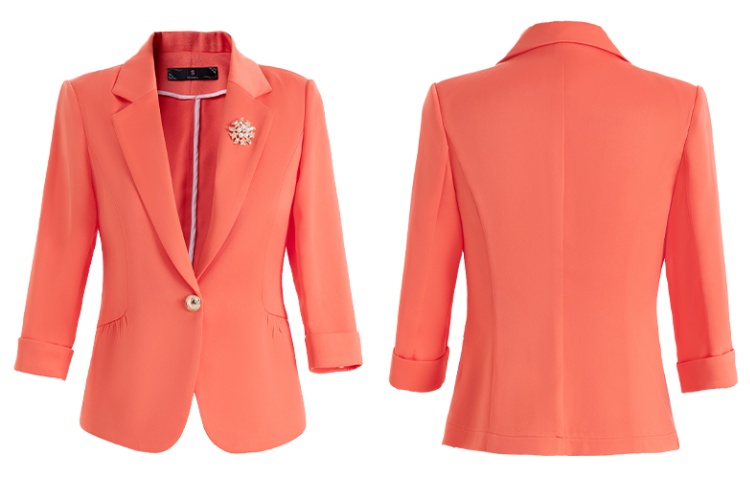 Summer business suit ladies coat for women