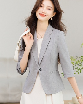 Summer short sleeve business suit for women