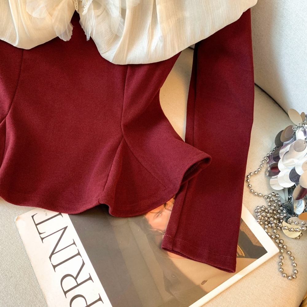 Enticement tops inside the ride bottoming shirt for women