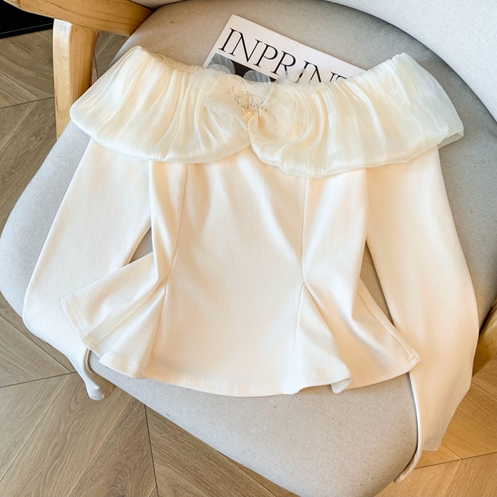 Enticement tops inside the ride bottoming shirt for women