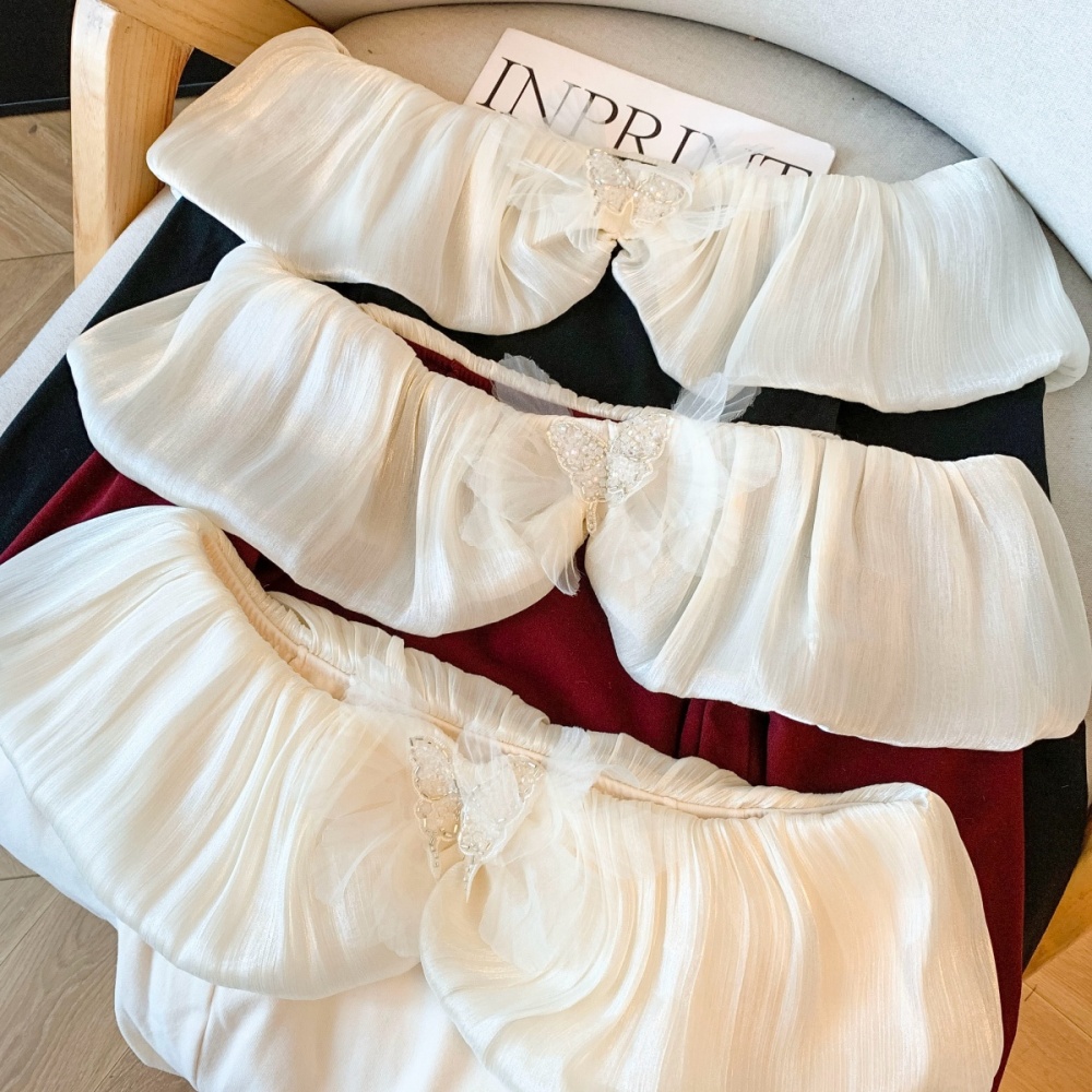 Enticement tops inside the ride bottoming shirt for women