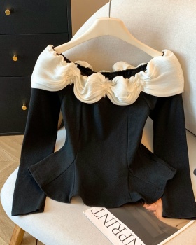 Spring bottoming shirt enticement tops for women