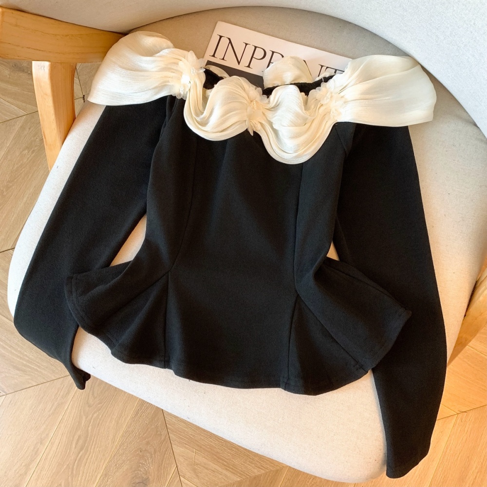 Spring bottoming shirt enticement tops for women