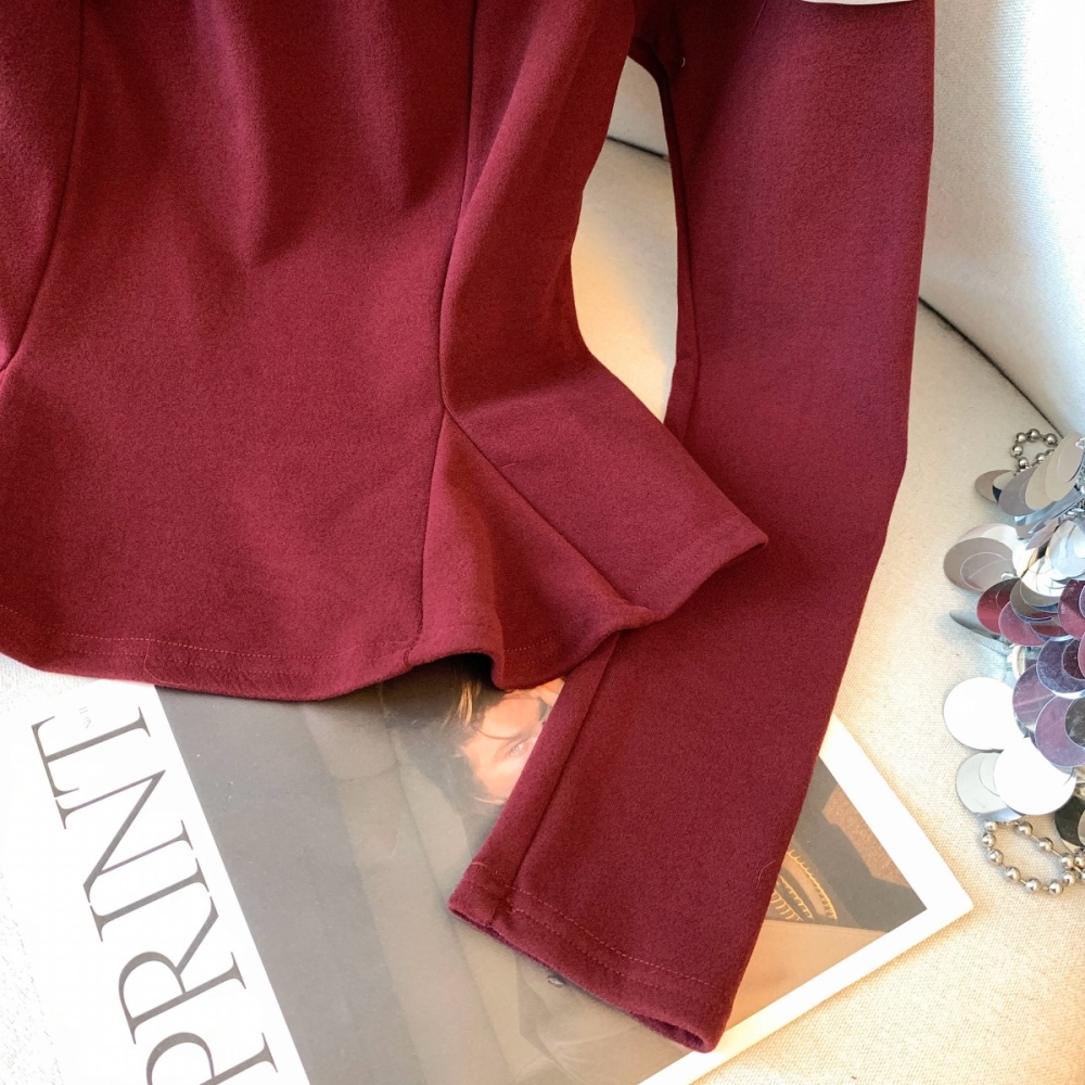 Spring bottoming shirt enticement tops for women