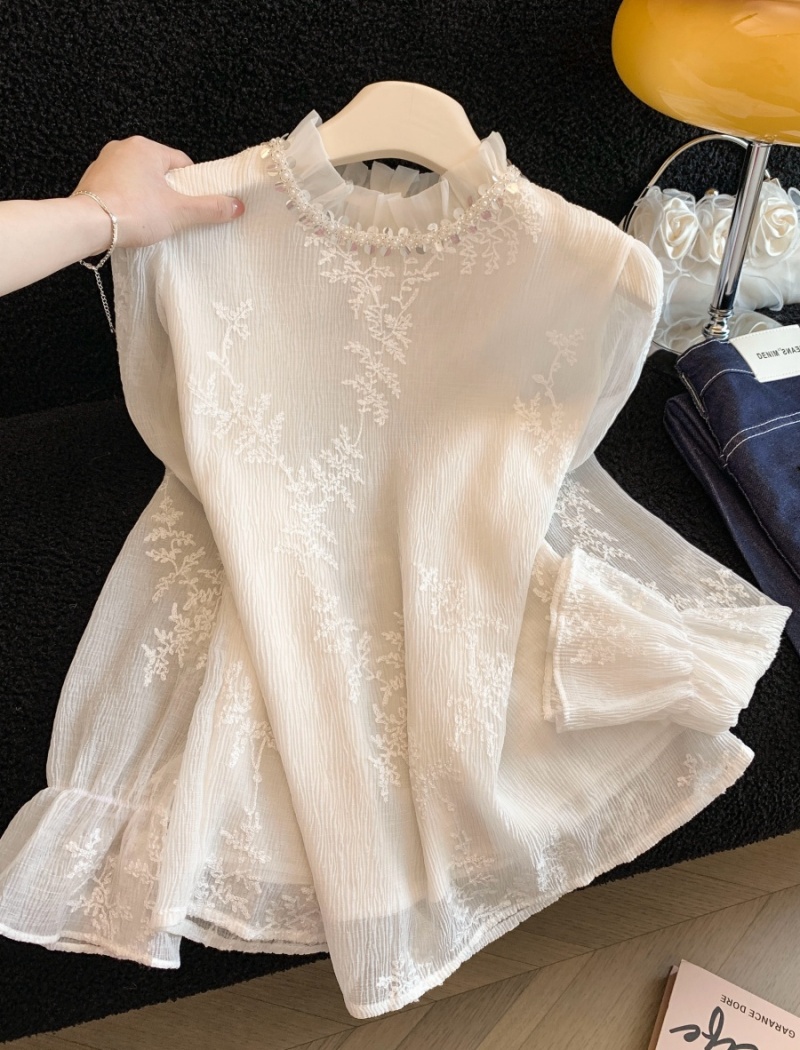 Refinement tops France style bottoming shirt