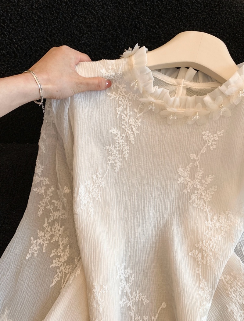 Niche tops refinement bottoming shirt for women