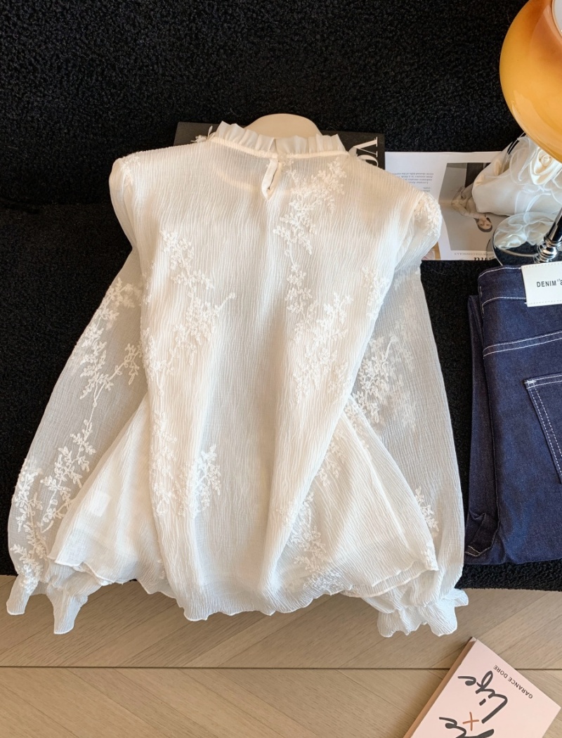 Niche tops refinement bottoming shirt for women