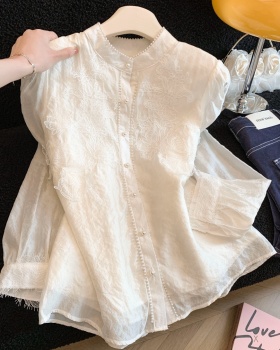 Beading bottoming shirt tops for women