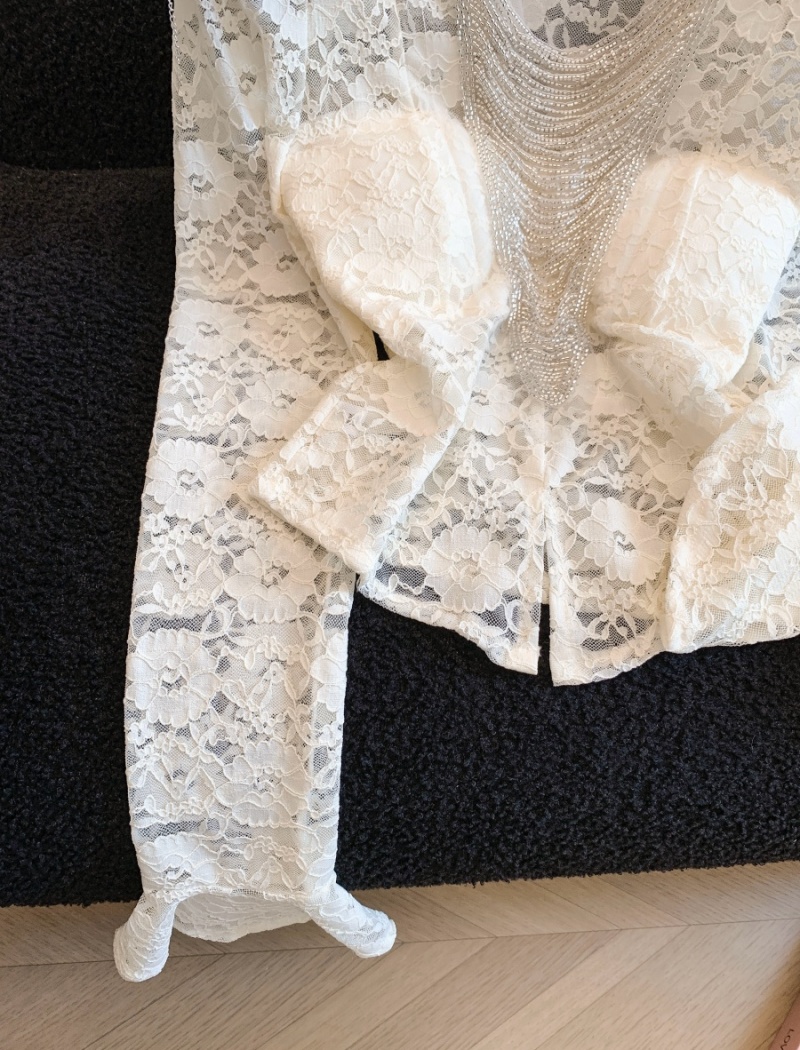 Light slim shirts France style spring tops for women