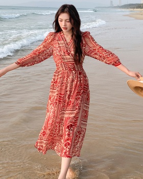 Temperament elegant dress for women