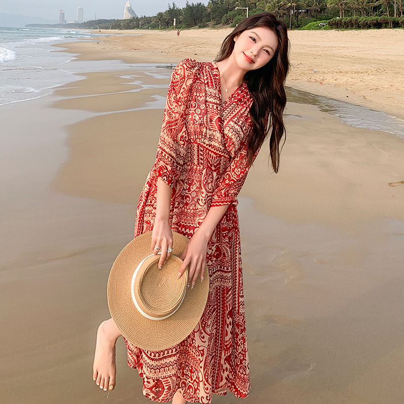 Temperament elegant dress for women