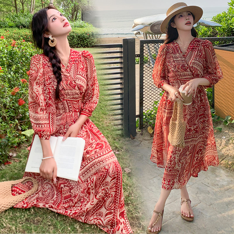 Temperament elegant dress for women