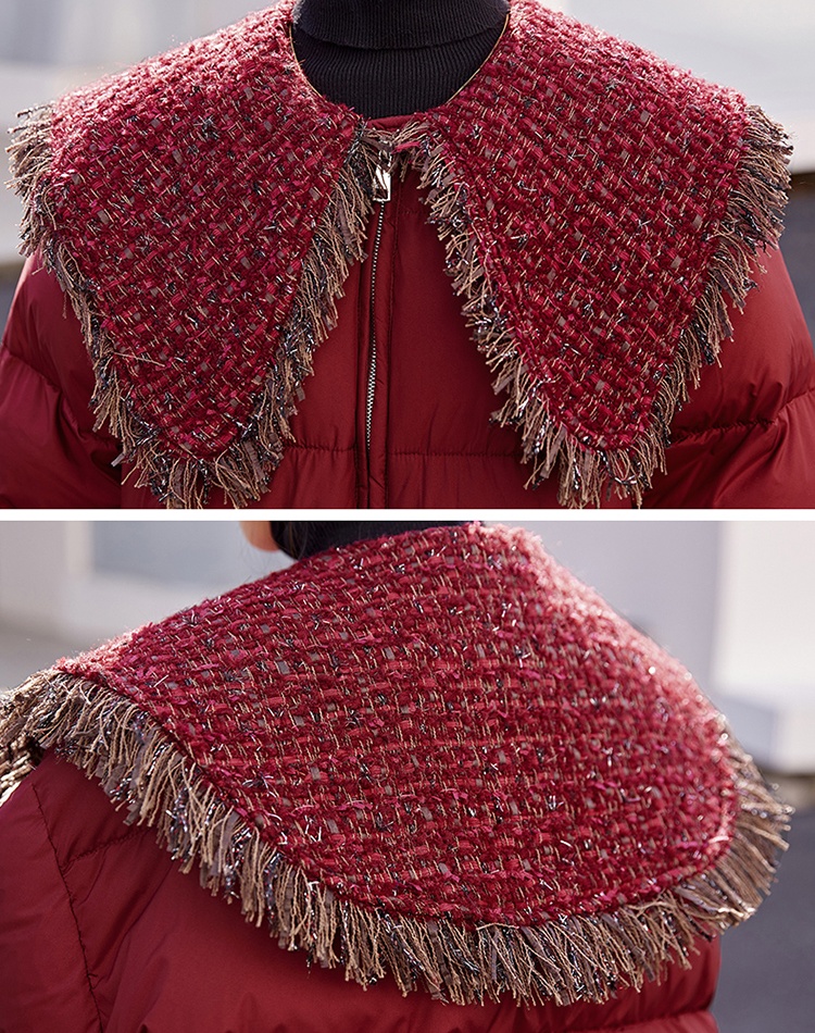 Short fashion chanelstyle down coat