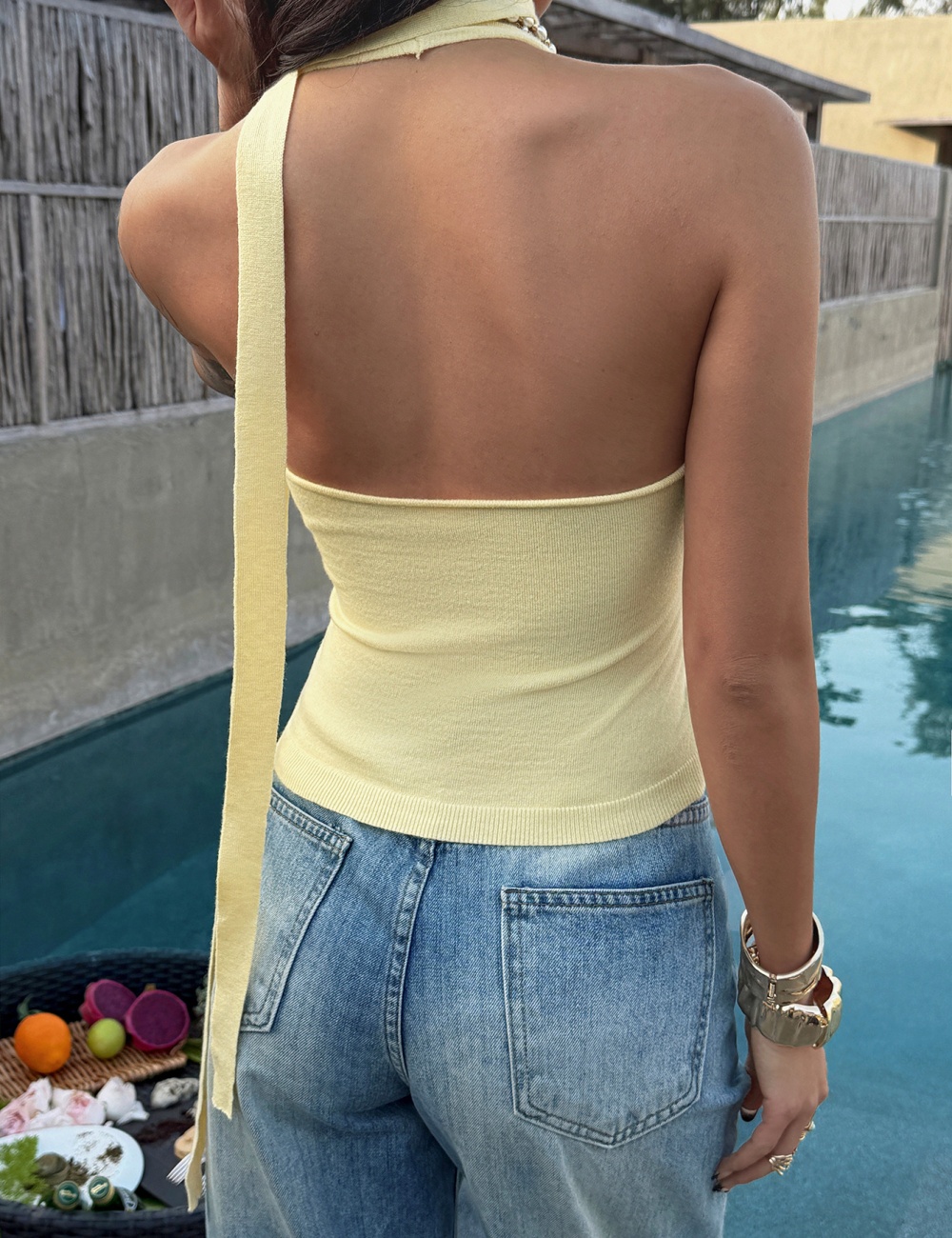 European style spring and summer tops knitwear vest