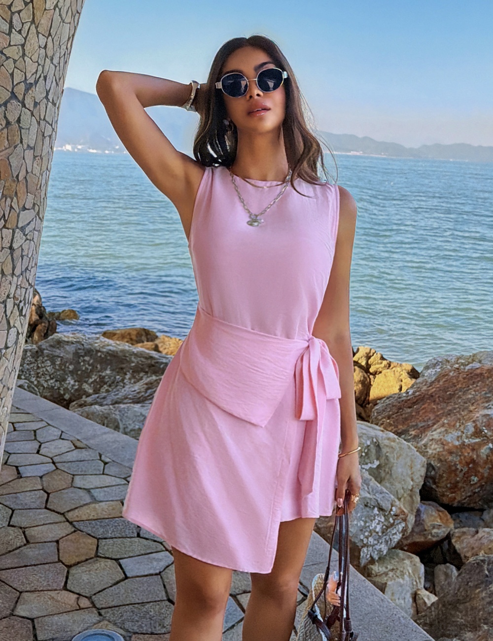 Vacation fashion European style dress