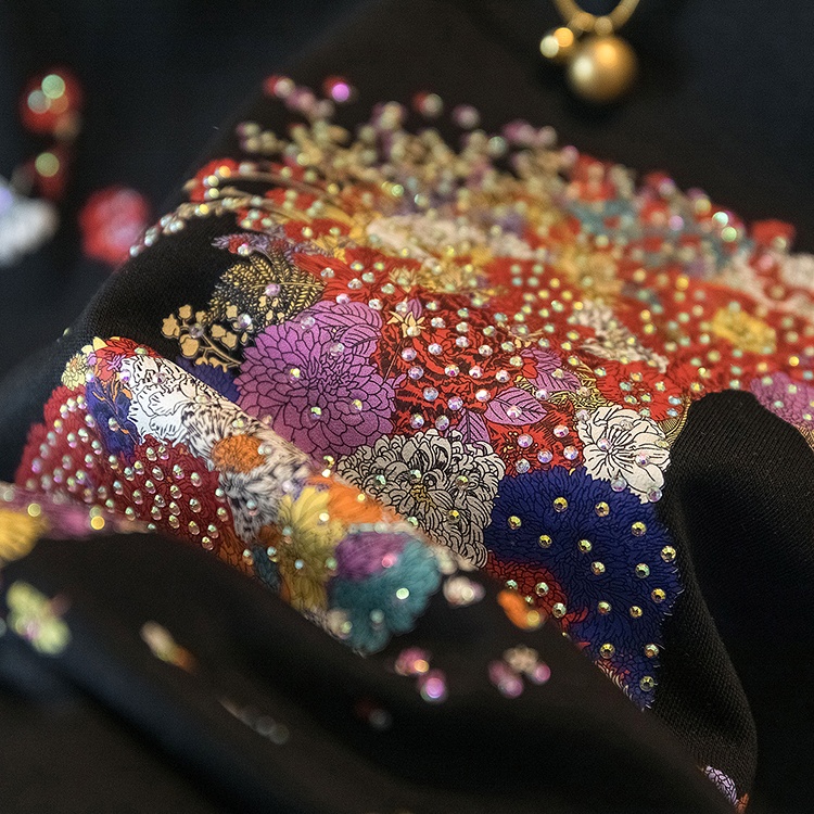 Inside the ride slim tops large yard spring T-shirt for women