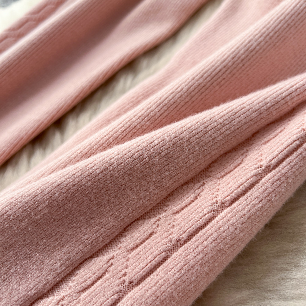 All-match elastic waist fashion casual pants for women