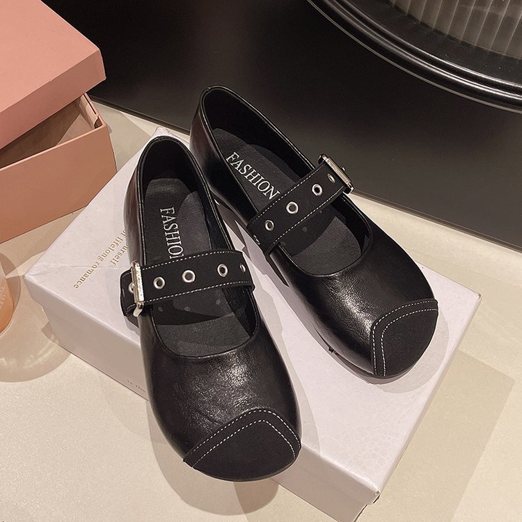 Spring and autumn lady flattie low shoes for women