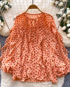 Temperament Casual all-match spring loose tops for women