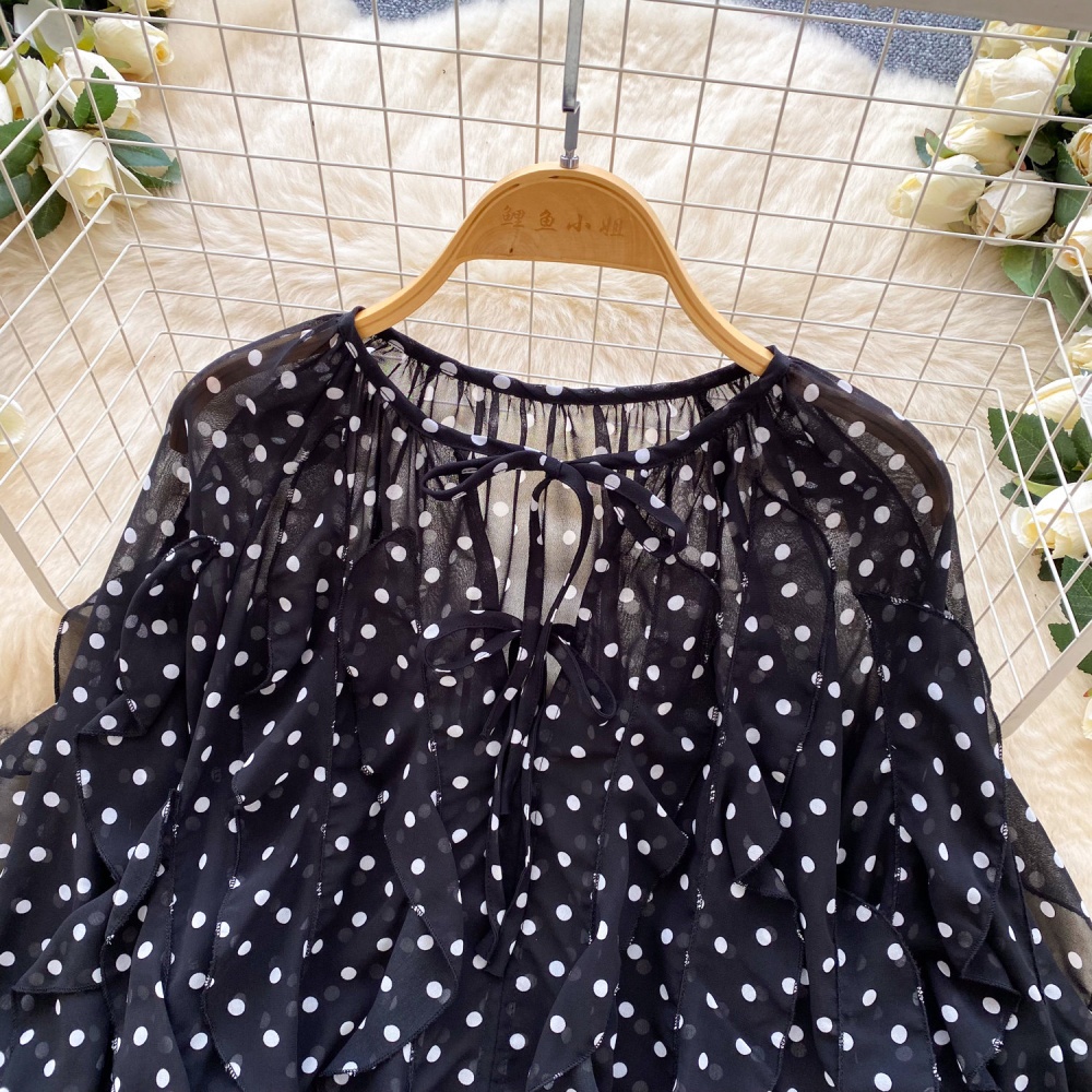 Temperament Casual all-match spring loose tops for women