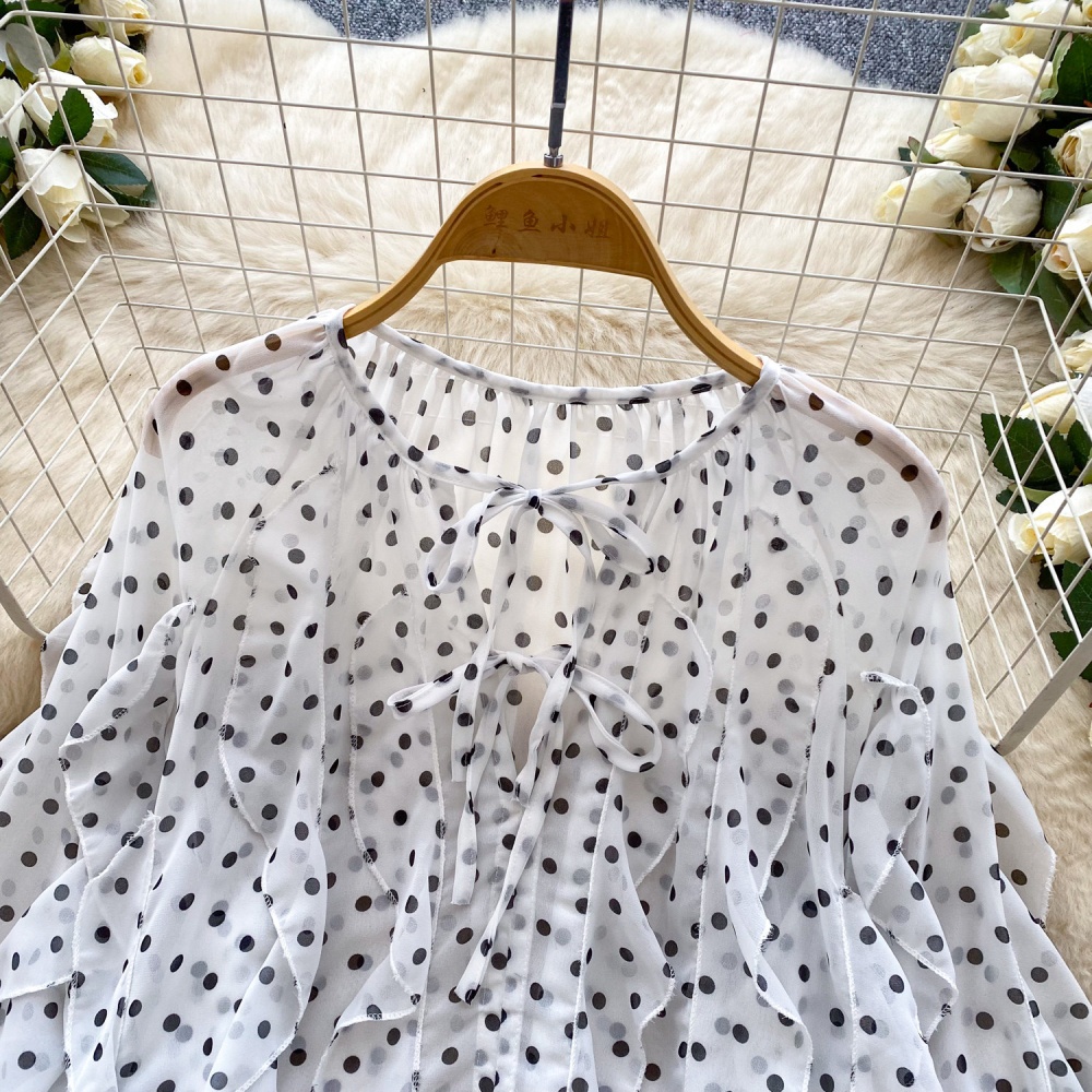 Temperament Casual all-match spring loose tops for women